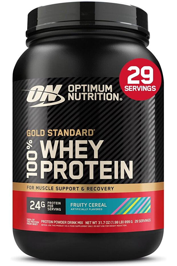 Gold Standard 100% Whey Protein, Fruity Cereal, 2 LB