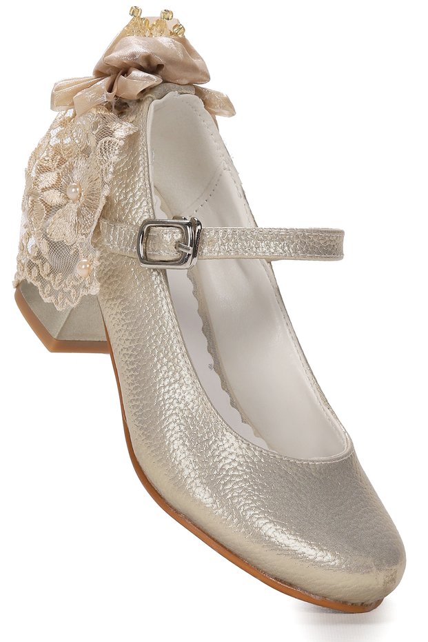 Cara Vakko Daily Girl's 4 cm Heeled Evening Dress Shoes