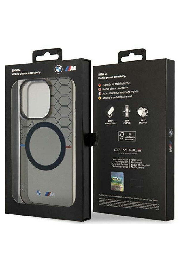 case BMHMP14XHGPK for iPhone 14 Pro Max 6.7", gray, gray, hard, pattern MagSafe - 8