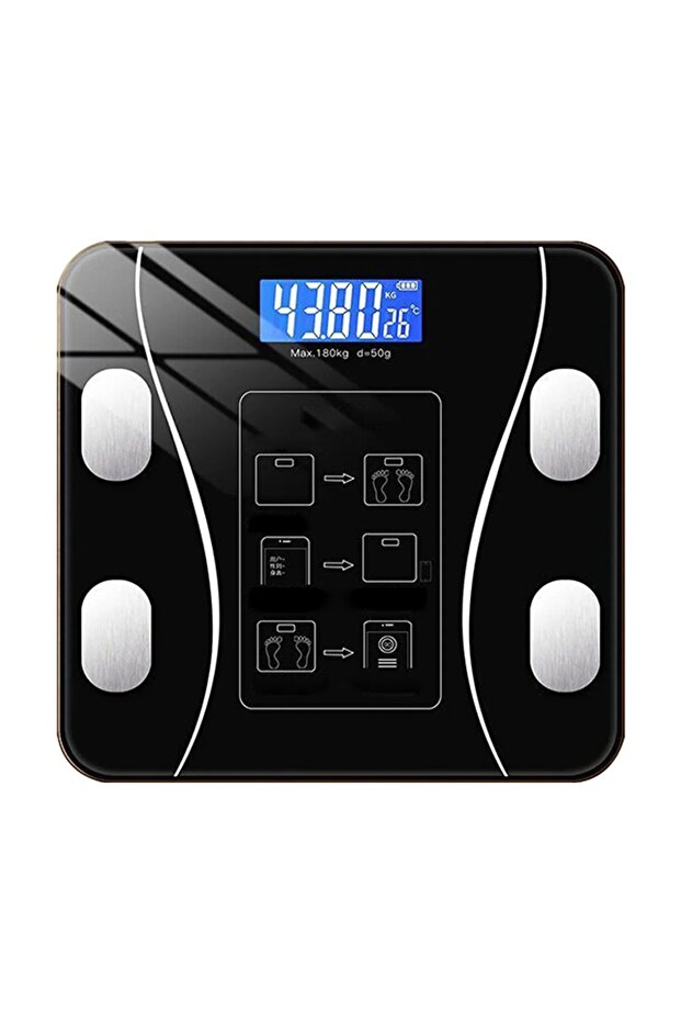 Body Scale - Bluetooth Smart Electronic Body Fat Scale, Multifunctional Home Scale - 2