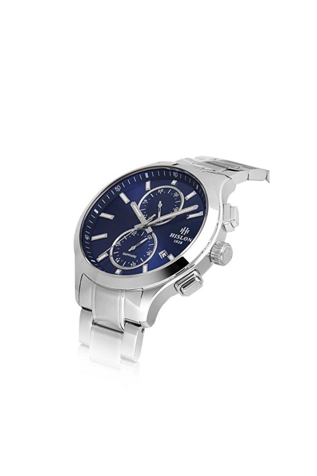 Dt158S-11Ss Sapphire Glass Steel Band Steel Case 10 Atm Water Resistant Metallic Color Men's Wristwatch - 4