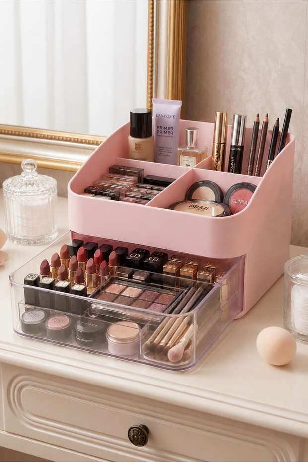 Arben Plus Makeup Organizer and Organizer with Drawers