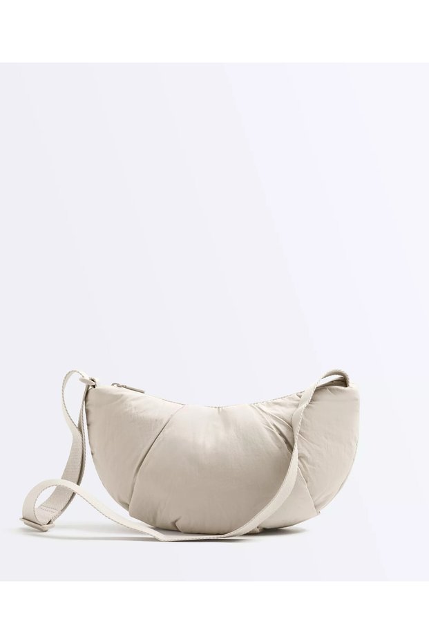 Women's Quilted Zippered Crossbody Bag