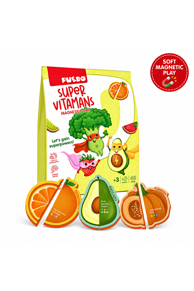 سوبر فيتامينز، لعبة المطابقة المغناطيسية