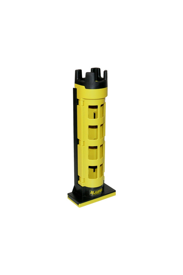 YELLOW Multifunctional Barrel Holder Detachable Portable Fishing Box Rod Stand Fishing Box Rod Barre