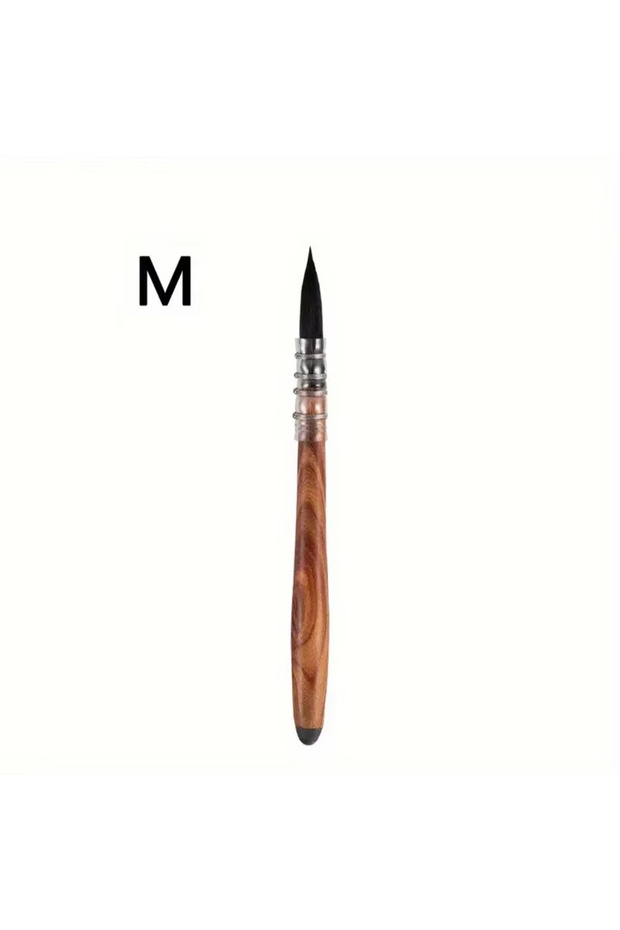 M High Quality Art Brush, High-Quality 2-in-1 Watercolor Brush - Soft Round Tip, Watercolor Supplies
