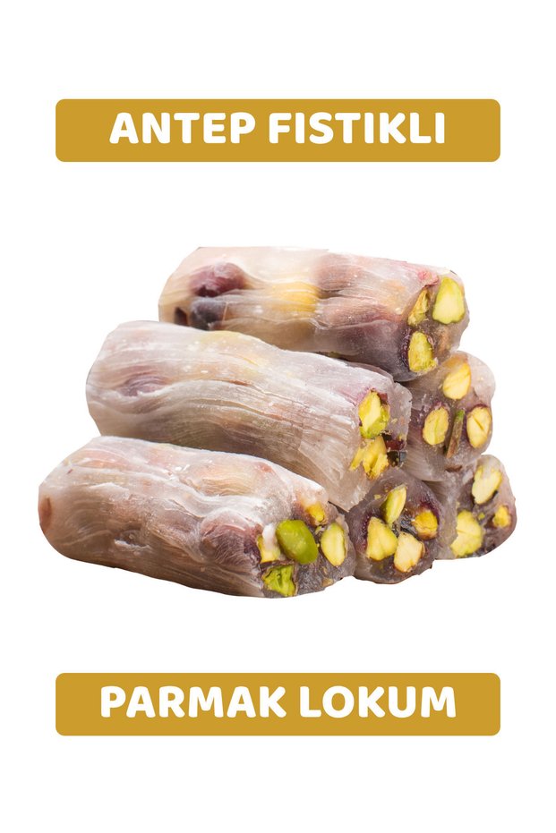 Antep Pistachio Finger (Fitil) Turkish Delight 1kg