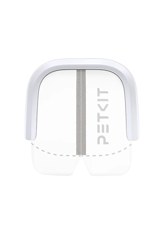 WHITE Petkit Smart Cat Toilet Magnetic Dustproof Curtain 2.0 Compatible with MAX 2 MAX Pro Cat Litte