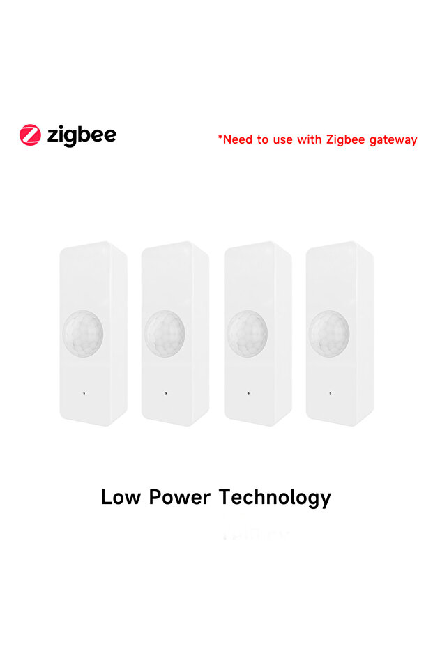 Zigbee Ver 4PCS Tuya WiFi Zigbee PIR Motion Sensor Smart Home Human Body Infrared Detector Security