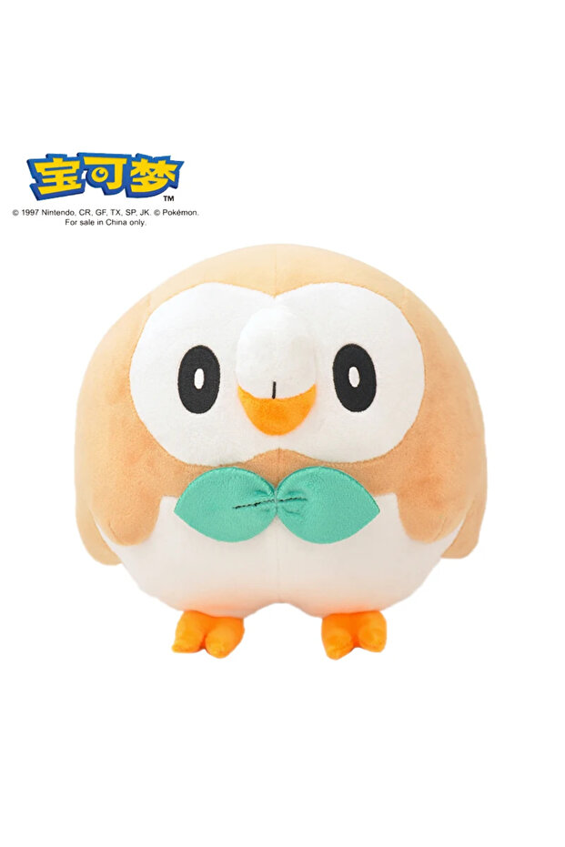 20-30CM Rowlet Pokemon Plush Stuff Toy Pikachu Charizard Doll Gengar Squirtle Plush Doll Espeon Glac