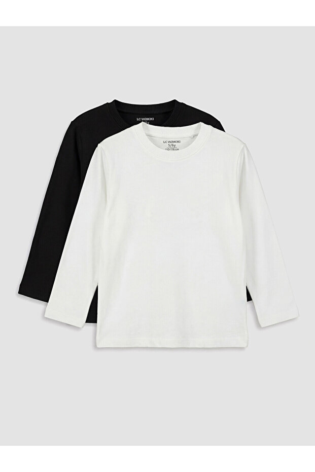 Original Oval Collar Boys' T-Shirt 2-Pack