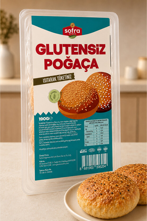 Glutensiz Poğaça (2 ADET)