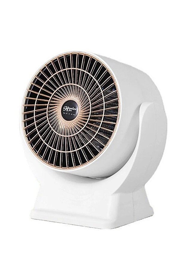 EU White Portable Electric Heater Low Noise Air Heater Fast Heating Mini Desktop Fan Heater Winter H