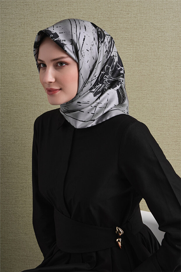 وشاح من الحرير الخالص 9617D 01