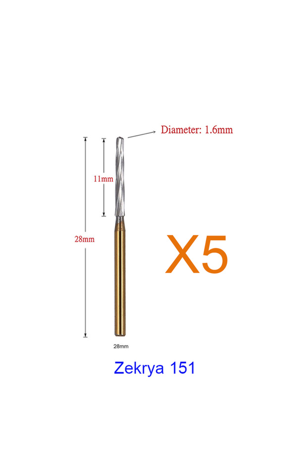 ZEKRYA 28 JNSUR Zekrya Dental Tungsten Bur Endo Z Carbide Bur FG Surgical Endodontic Bone Cutters Dr
