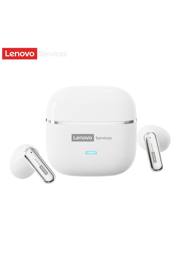 Lenovo White Lenovo LE230 Wireless Bluetooth 6.0 Earphones In-Ear High Sports Headphones Long Endura
