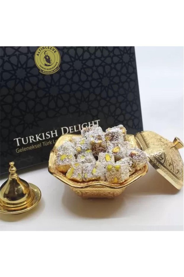 Double Roasted Pistachio and Coconut Turkish Delight 200 g