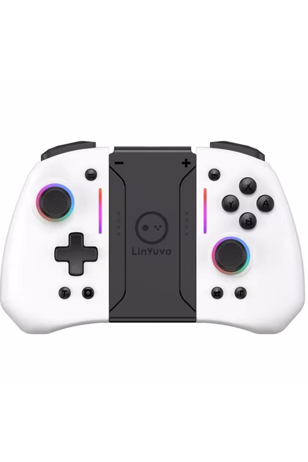 white Wireless Bluetooth Control For Nintendo Switch & OLED & Lite Gamepad Controller Gaming Command - 1