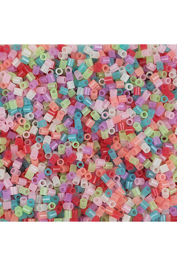 MIX 5MM 1000PCs Glow in Dark Pixel Puzzle Iron Beads for kids Hama Beads Diy High Quality Handmade G