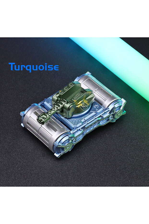 Blue Tank Shape Fidget Spinner Antistress Anxiety Plastic Tank Hand Spinner EDC Spinner Fidget Toys