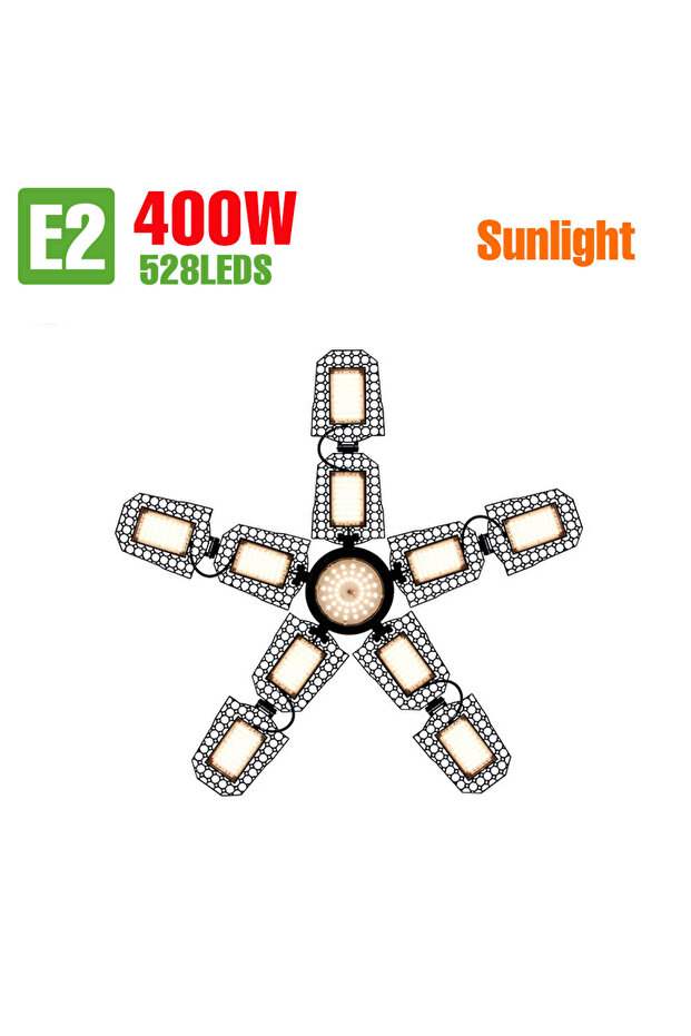 E2 Sunlight 400W 400W LED Plant Grow Light Bulb Full Spectrum Lamp E27/E26 Indoor Flower Hydroponics