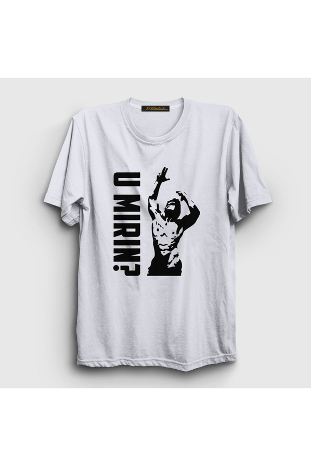 Unisex White U Mirin Gym Fitness Zyzz T-Shirt 327553Tt