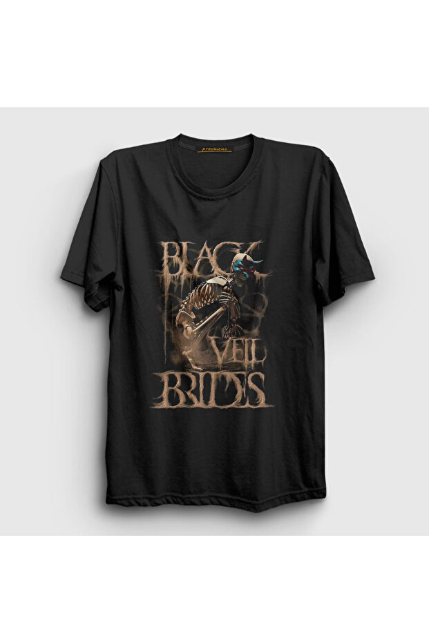 Unisex Black Mask Black Veil Brides T-shirt 18950tt