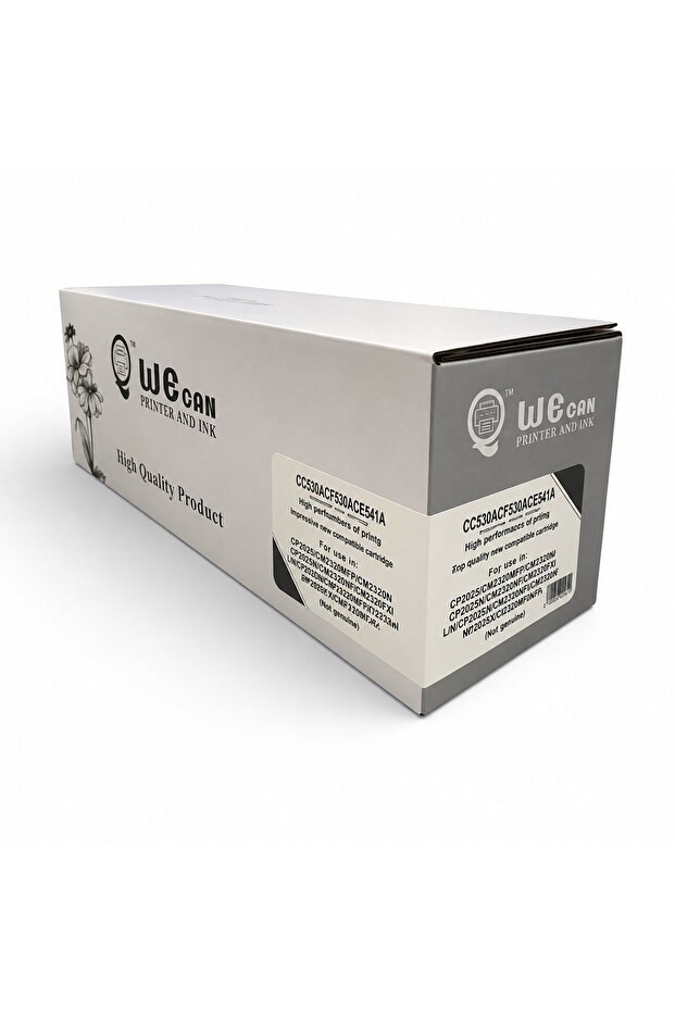 حبر CC530A / CF380A / CE410A / 305A أسود متوافق مع طابعات HP