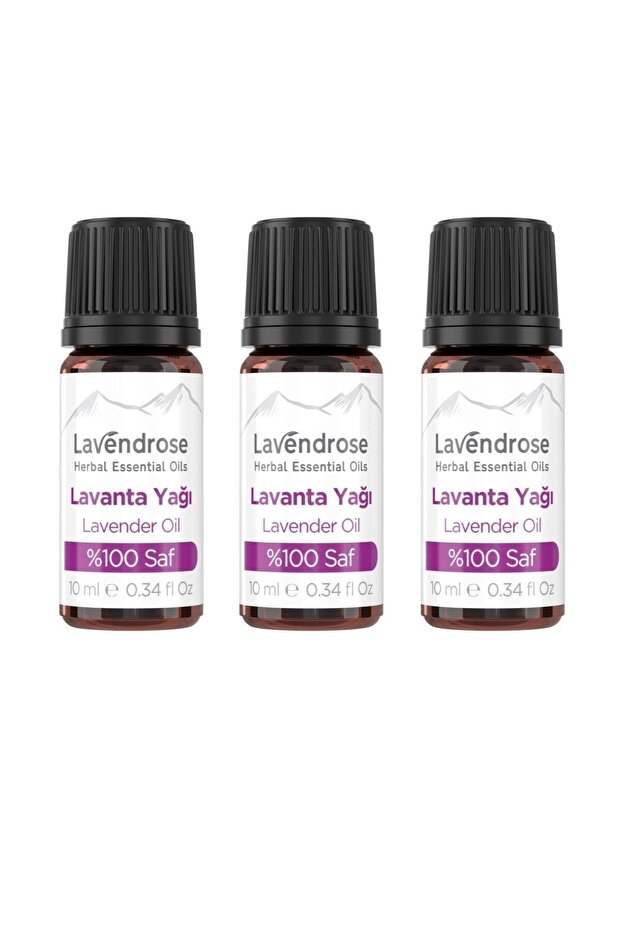 3 Lavender Oil 100% Pure and Natural - Sleep and Stress Balancing