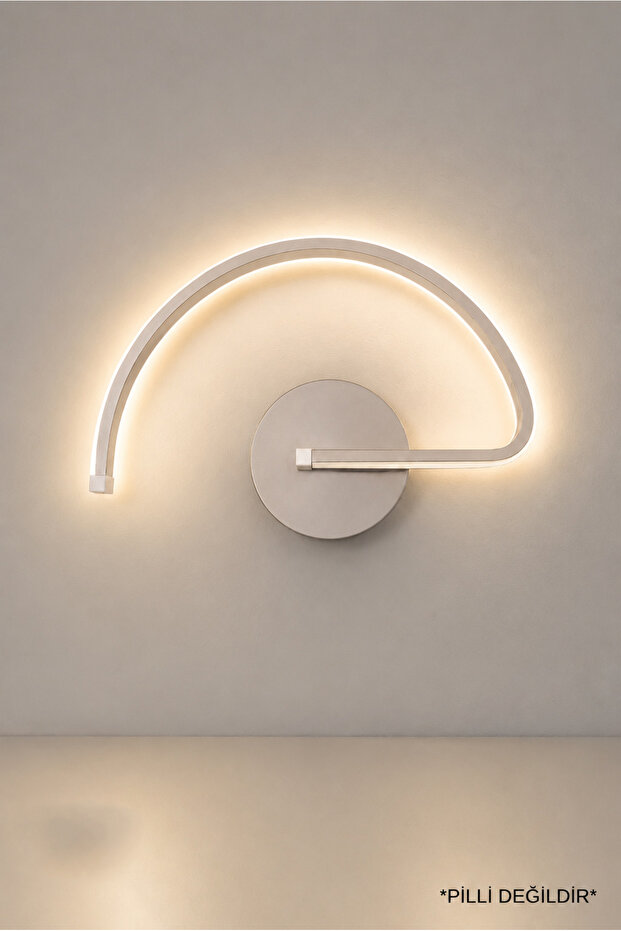 Beren Modern Design Gray Color Daylight Led Bathroom - Kitchen - Living Room Led Wall Sconce