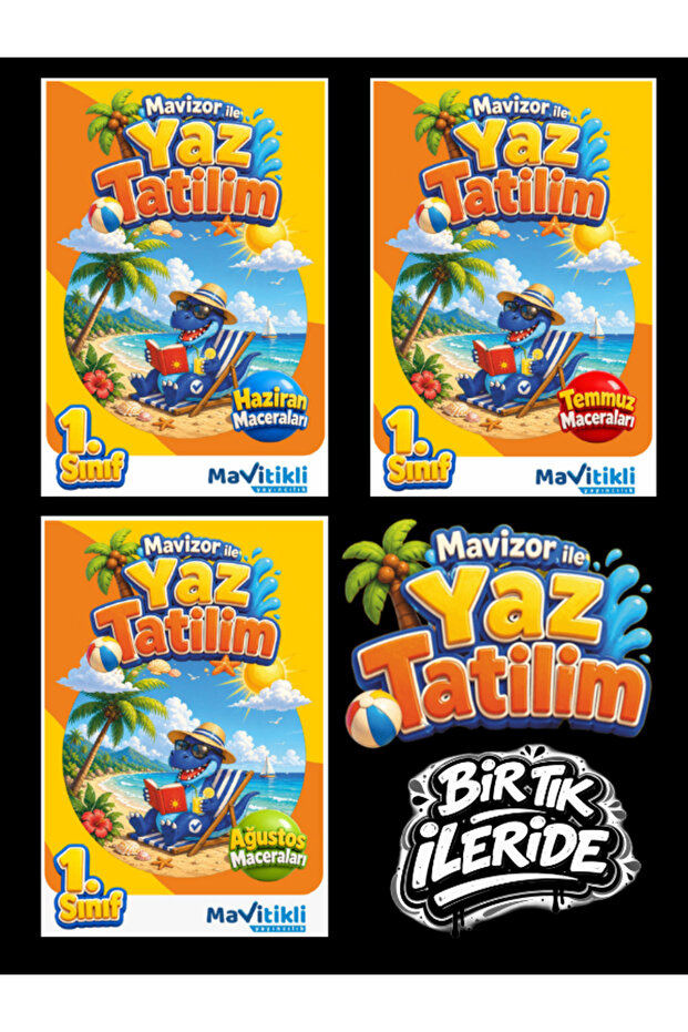 MAVİTİKLİ YAYINCILIK 1.SINIF MAVİZOR İLE YAZ TATİLİM