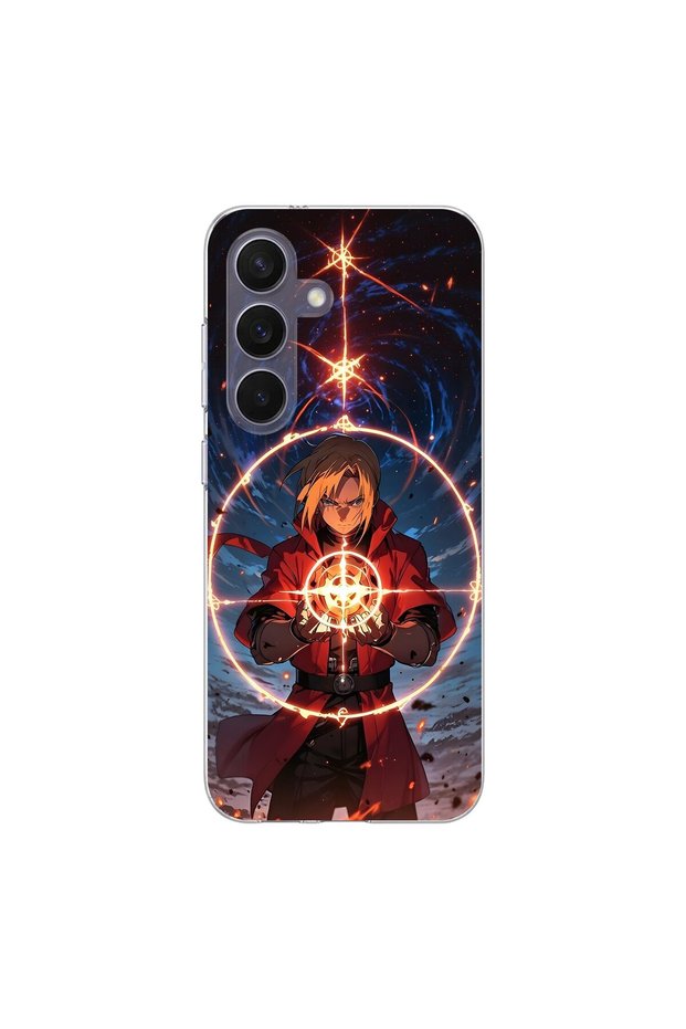 Samsung Galaxy S26 Plus Compatible Anime 6/1 Design Transparent Case