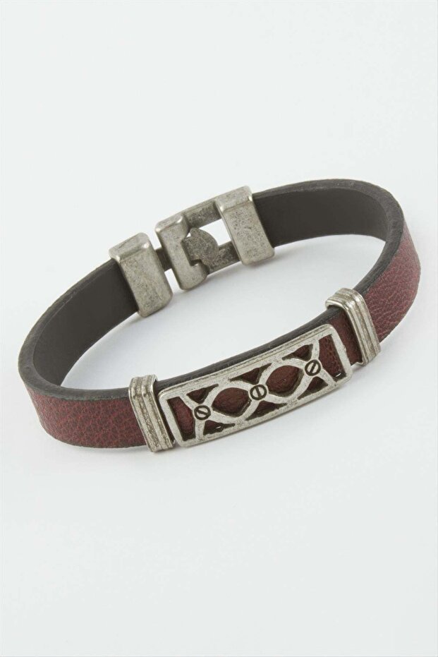Infinity Faux Leather Bracelet
