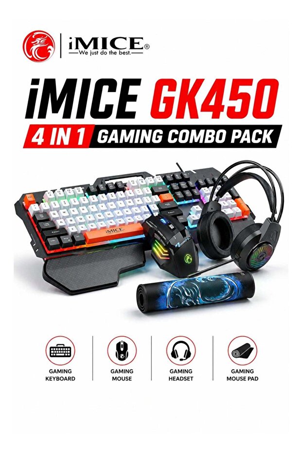 مجموعة ألعاب GK450 4 في 1