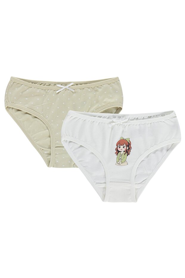 Cute 2-10 Years Old Girls' 2-Piece Panties - Standard