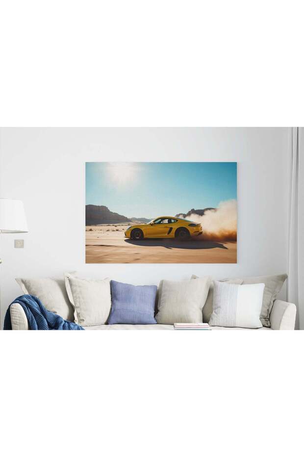 Tablou Canvas - Cursa in desert - 2