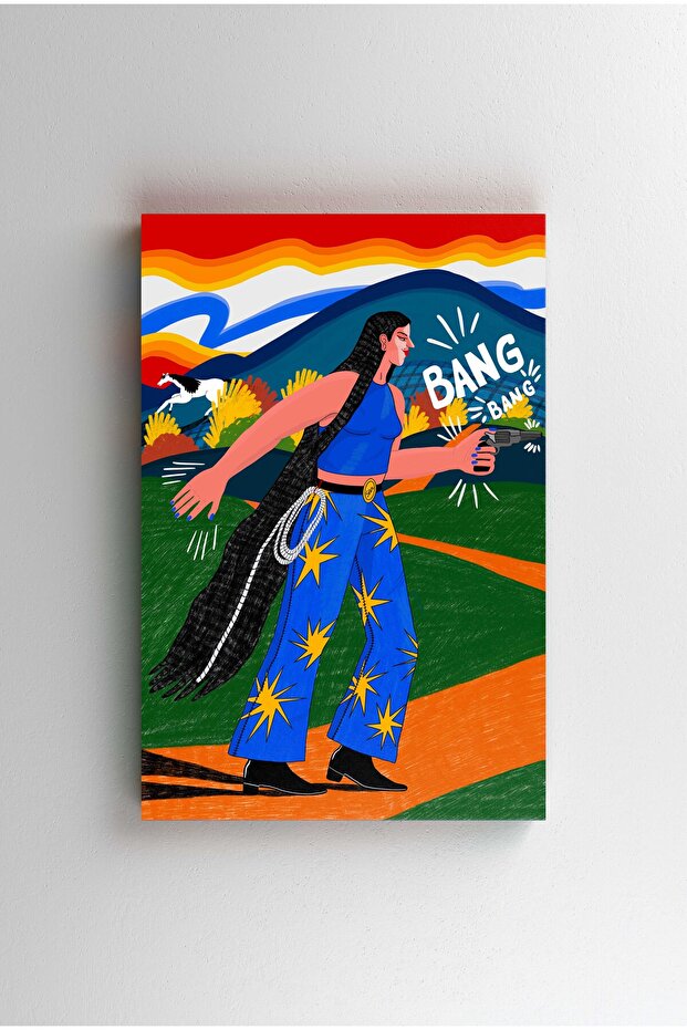 Tablou Canvas - Bang - 1