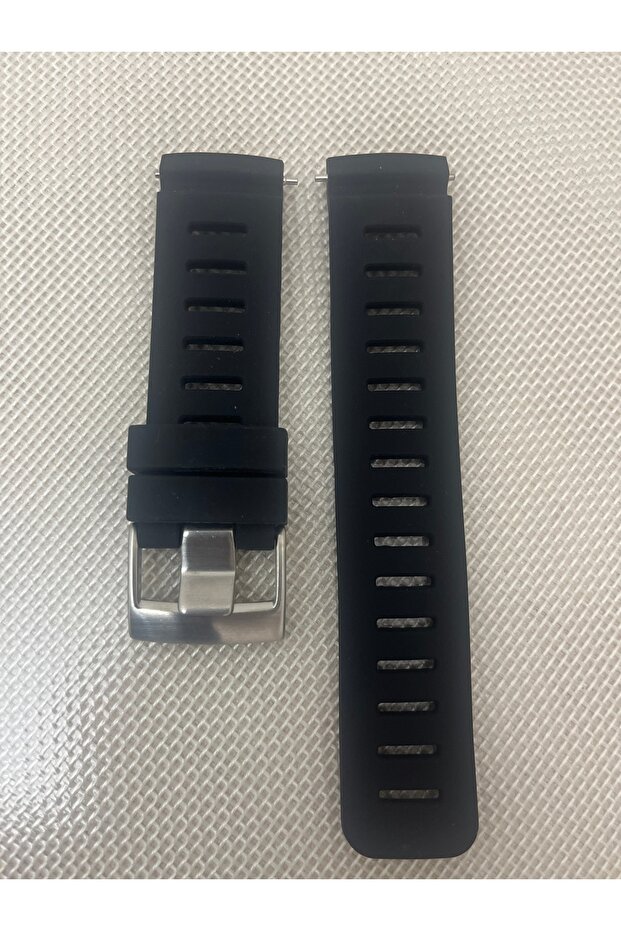 24 mm Compatible Self-Pin Silicone Watch Band Strap