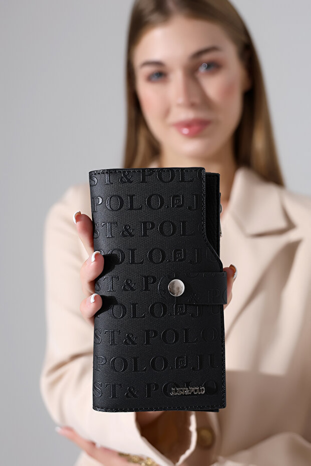 Women's Wallet with Horizontal Model Cover and Zipper Suitable for Daily Use