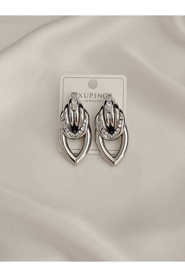 Women's Tarnish Free Xuping Silver Color Earrings