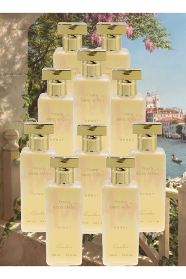 10 قطع من عطر أمير العود 100 مل