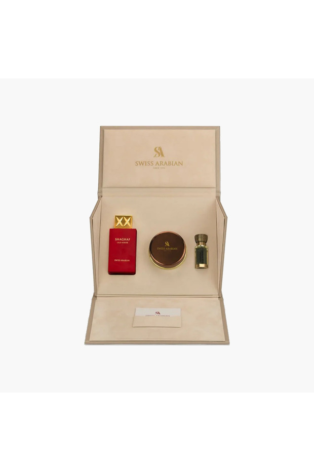 Shaghaf Oud Ahmar Fragrance Set