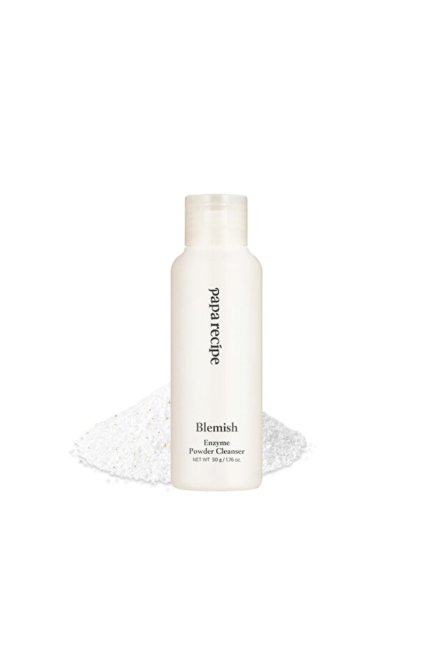 Blemish Enzyme Cleansing Powder (1.7oz/50g) – Papain & Rice Powder-to-Foam Face Wash