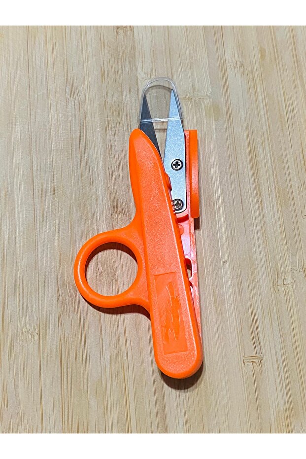 Yarn Cleaning Scissors, Stylish and Elegant Scissors 1 Piece Orange