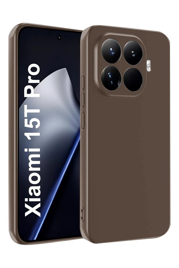GLDISPTM Mi 15T Pro First Silikon (172046) - بني
