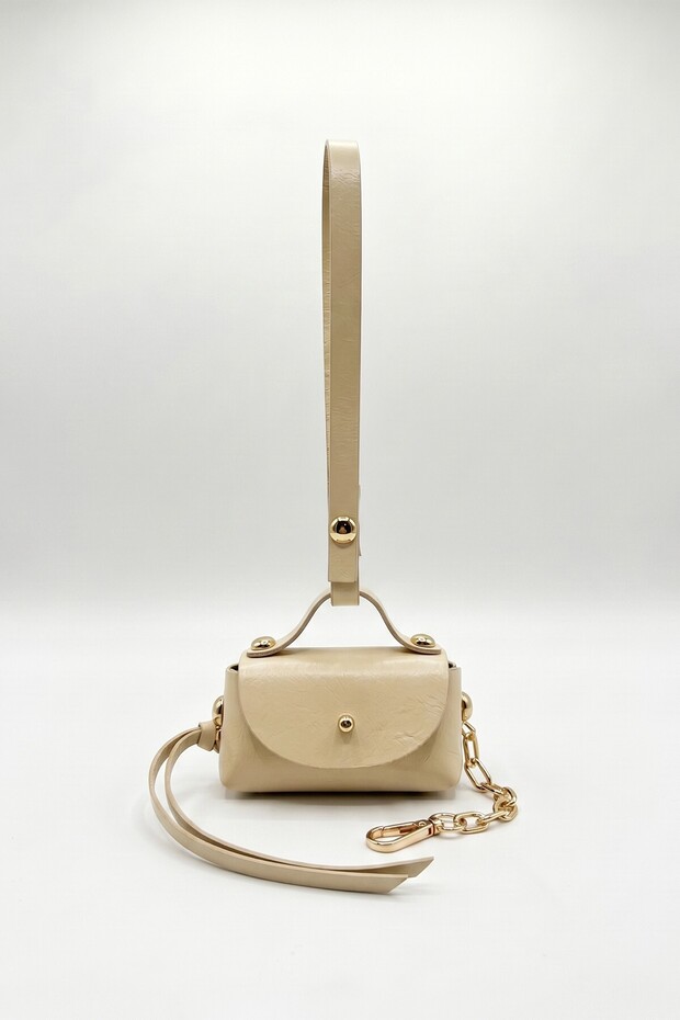 Women's Loi Cream Bag Charm Bag Ornament