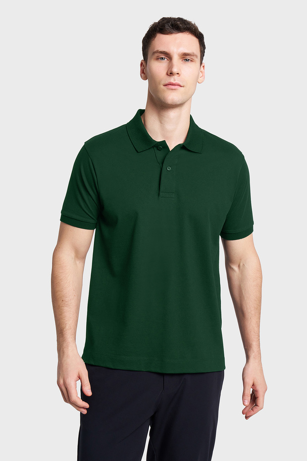 Men's Short Sleeve Polo Collar T-Shirt 26S-1234-26Y