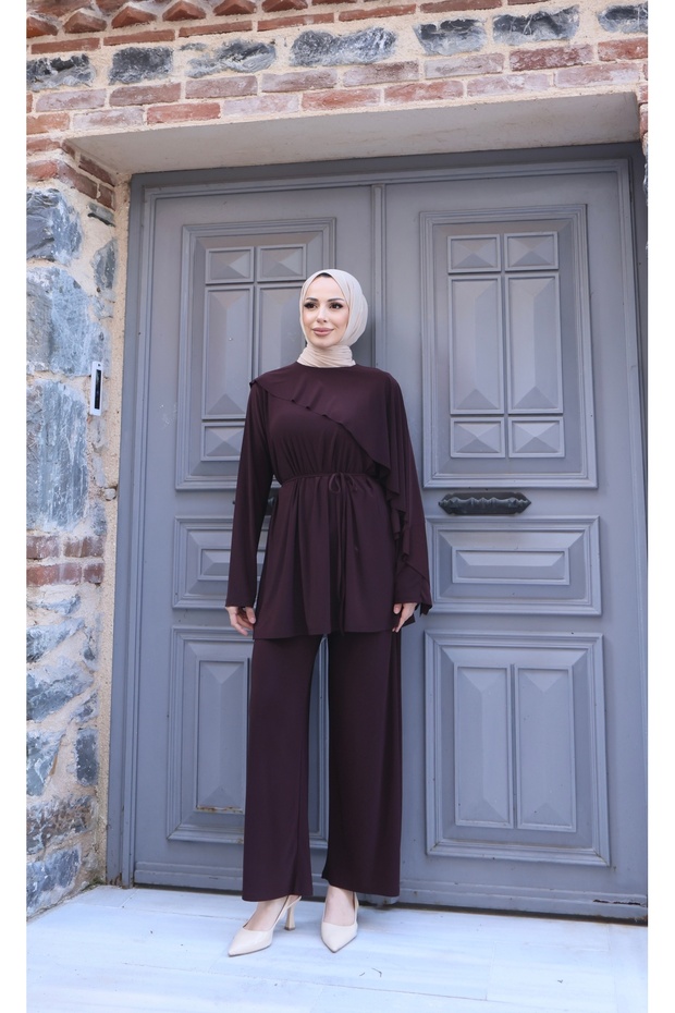 طقم ساندي مع عباءة