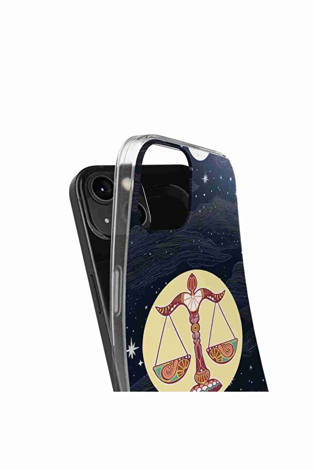Case compatible with Google Pixel 8A Silicone Gel Tpu Pattern Horoscope Libra - 2