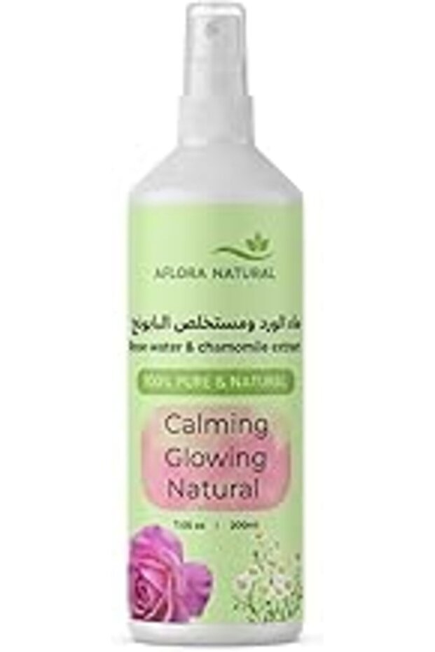 Rose Water with Chamomile Extract (200ml) – Calming & Soothing Facial Toner